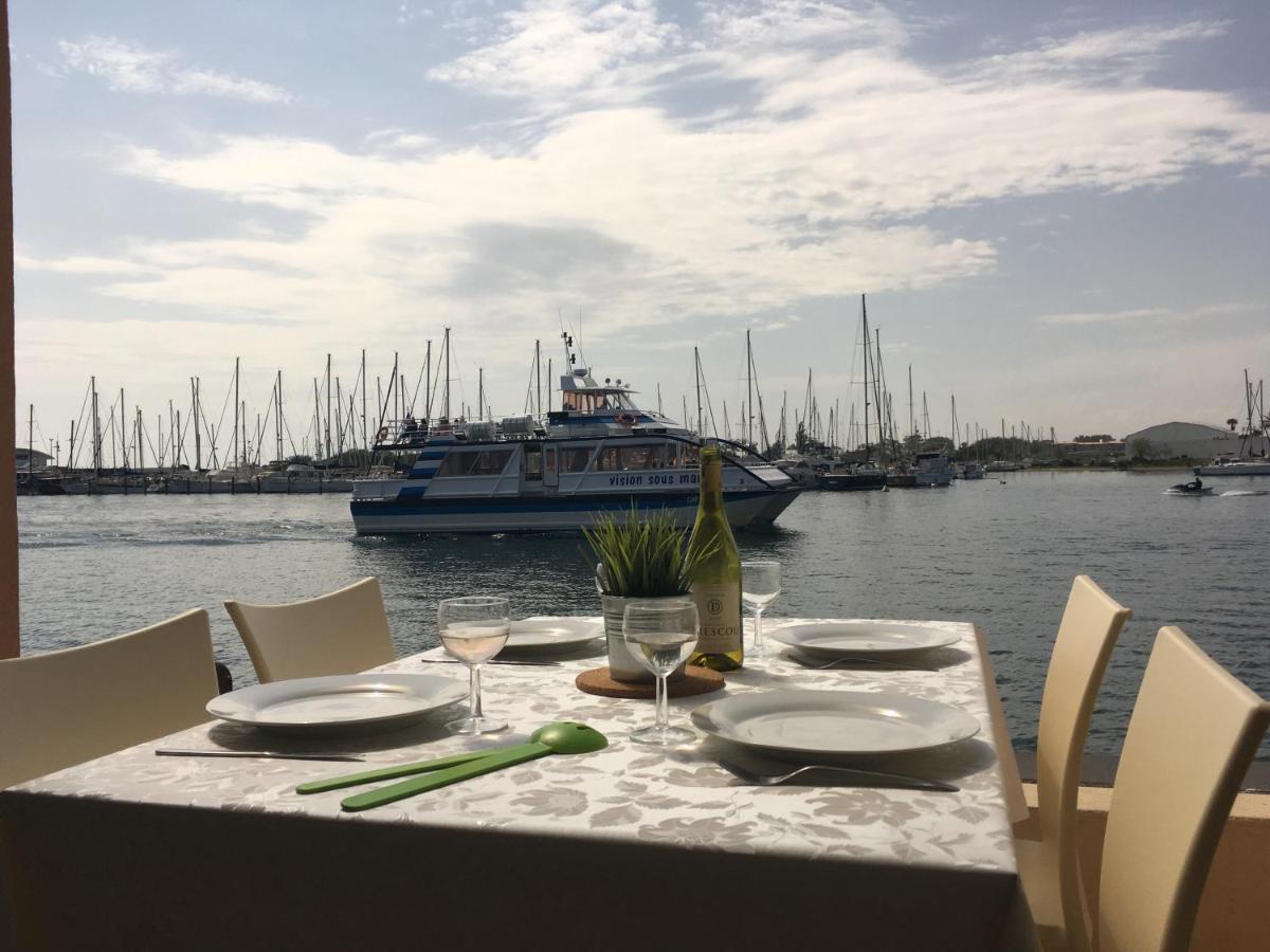 Studio - Les Pieds Dans L'Eau Agreable En Toutes Saisons 4 Couchages - Climatisation - Parking Prive - Piscine Sur Mer - Vue Magnifique Et Rare - Situation Optimum - Les Argonautes - Ile Des Pecheurs - Cap D'אגדה מראה חיצוני תמונה
