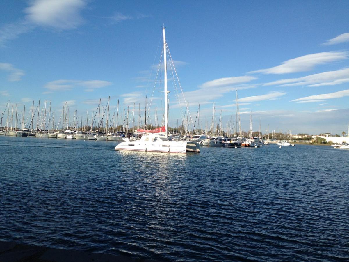 Studio - Les Pieds Dans L'Eau Agreable En Toutes Saisons 4 Couchages - Climatisation - Parking Prive - Piscine Sur Mer - Vue Magnifique Et Rare - Situation Optimum - Les Argonautes - Ile Des Pecheurs - Cap D'אגדה מראה חיצוני תמונה
