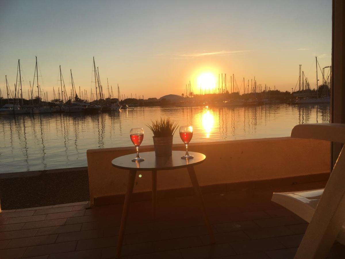 Studio - Les Pieds Dans L'Eau Agreable En Toutes Saisons 4 Couchages - Climatisation - Parking Prive - Piscine Sur Mer - Vue Magnifique Et Rare - Situation Optimum - Les Argonautes - Ile Des Pecheurs - Cap D'אגדה מראה חיצוני תמונה