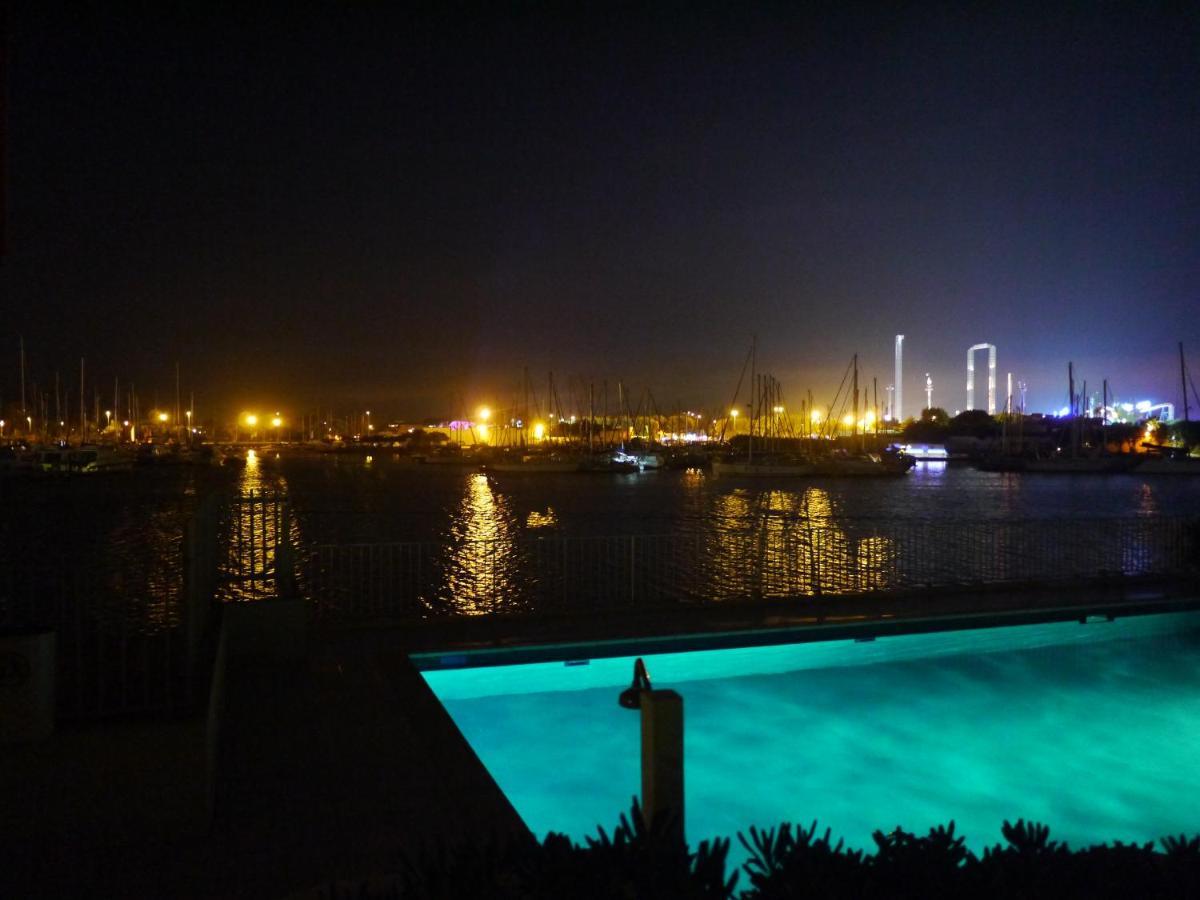 Studio - Les Pieds Dans L'Eau Agreable En Toutes Saisons 4 Couchages - Climatisation - Parking Prive - Piscine Sur Mer - Vue Magnifique Et Rare - Situation Optimum - Les Argonautes - Ile Des Pecheurs - Cap D'אגדה מראה חיצוני תמונה