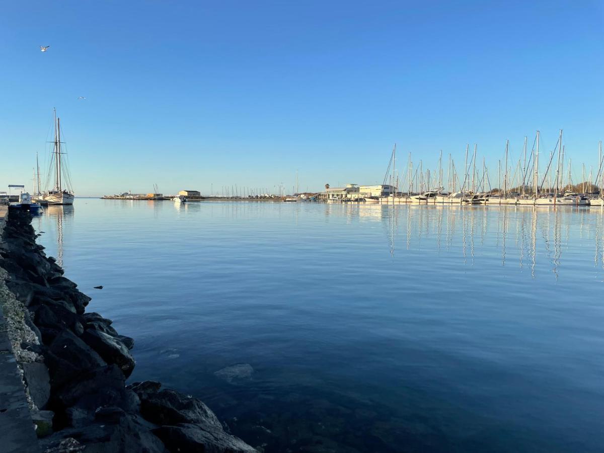 Studio - Les Pieds Dans L'Eau Agreable En Toutes Saisons 4 Couchages - Climatisation - Parking Prive - Piscine Sur Mer - Vue Magnifique Et Rare - Situation Optimum - Les Argonautes - Ile Des Pecheurs - Cap D'אגדה מראה חיצוני תמונה