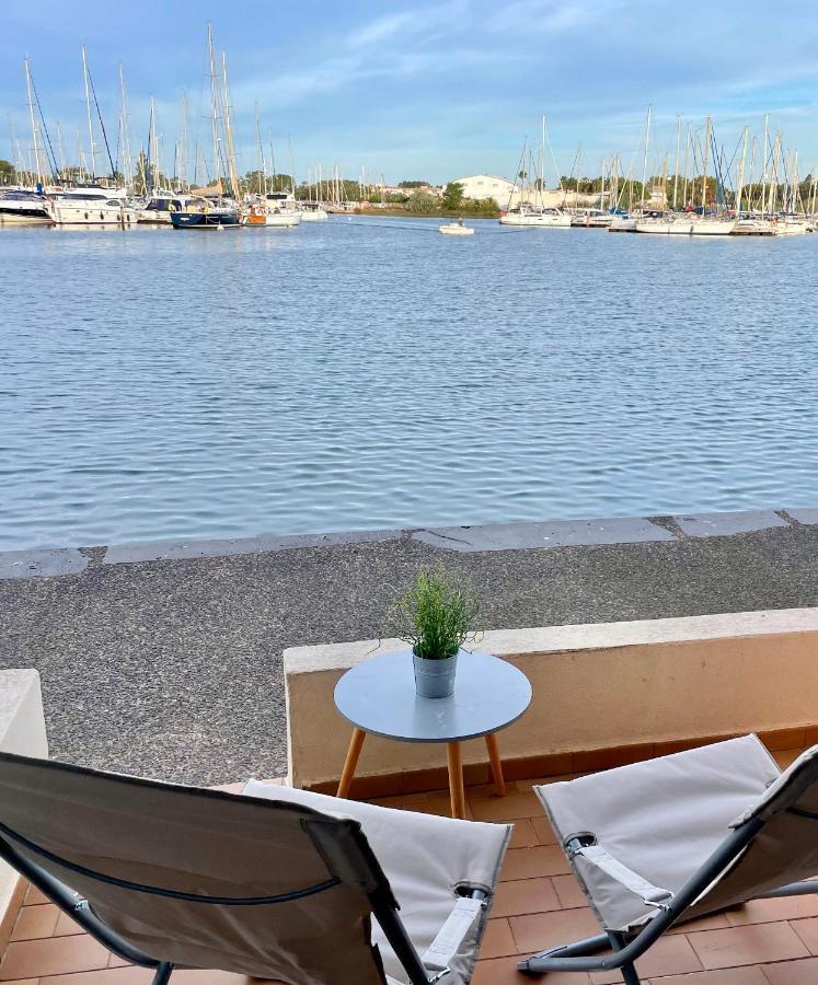 Studio - Les Pieds Dans L'Eau Agreable En Toutes Saisons 4 Couchages - Climatisation - Parking Prive - Piscine Sur Mer - Vue Magnifique Et Rare - Situation Optimum - Les Argonautes - Ile Des Pecheurs - Cap D'אגדה מראה חיצוני תמונה