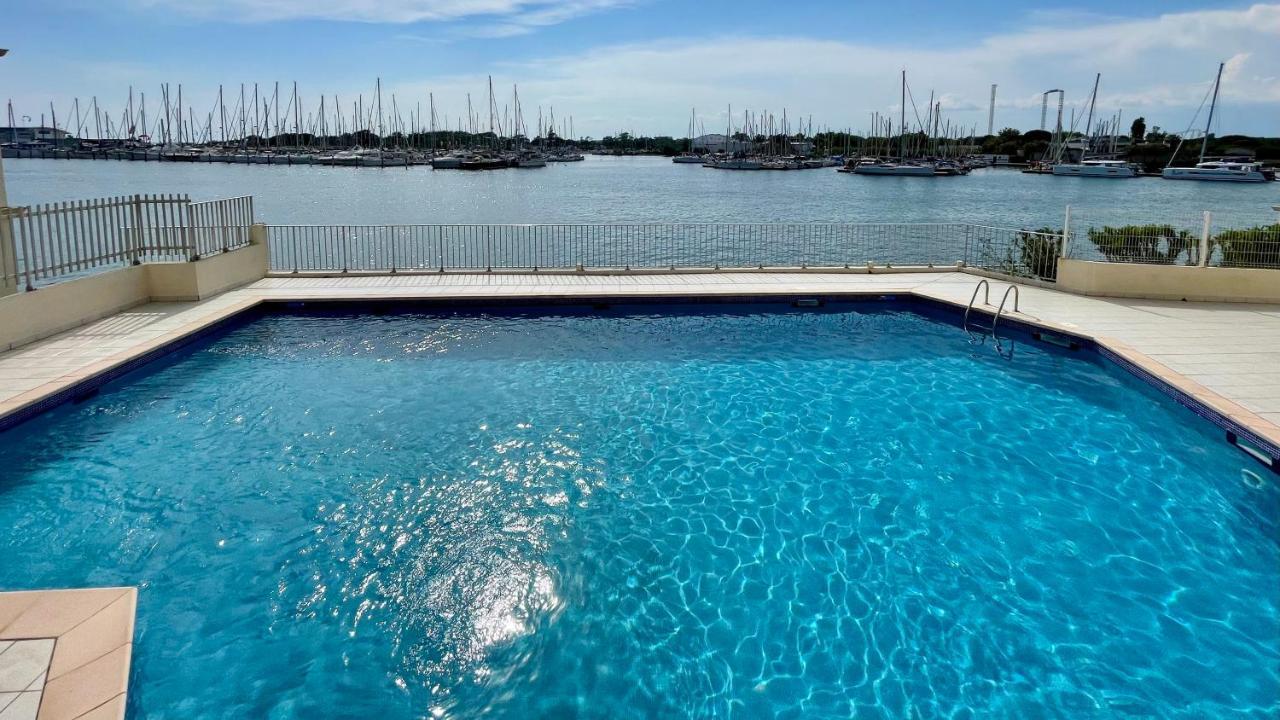 Studio - Les Pieds Dans L'Eau Agreable En Toutes Saisons 4 Couchages - Climatisation - Parking Prive - Piscine Sur Mer - Vue Magnifique Et Rare - Situation Optimum - Les Argonautes - Ile Des Pecheurs - Cap D'אגדה מראה חיצוני תמונה